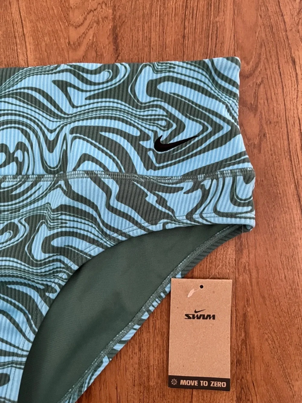 NWT Nike Swim Swirl Bikini Bottoms